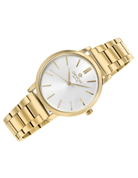 Zegarek damski giewont sapphire złoto srebrny gw2360-b2