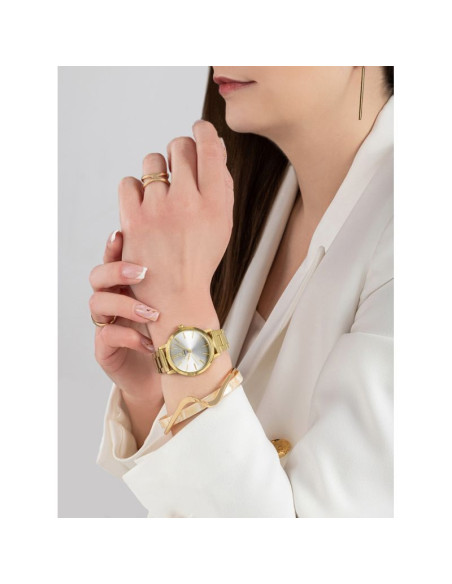 Zegarek damski giewont sapphire złoto srebrny gw2360-b2