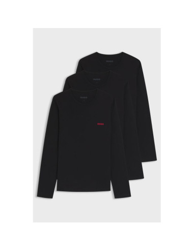 Zestaw koszulek męskich hugo bodywear ls-shirt nero (50492631-001)