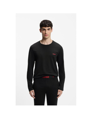 Zestaw koszulek męskich hugo bodywear ls-shirt nero (50492631-001)