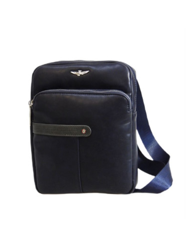 Torba na ramię męska listonoszka aeronautica militare fly niebieska - am-391