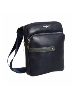 Torba na ramię męska listonoszka aeronautica militare fly niebieska - am-391 2