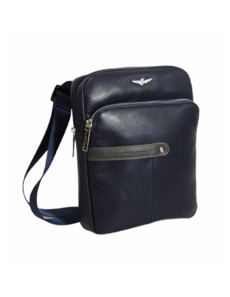 Torba na ramię męska listonoszka aeronautica militare fly niebieska - am-391