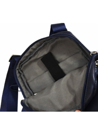 Torba na ramię męska listonoszka aeronautica militare fly niebieska - am-391