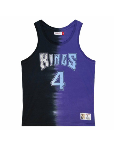 Koszulka mitchell & ness nba sacramento kings chris webber tie dye cotton tank - ttnk3206-skiyycwebkpr