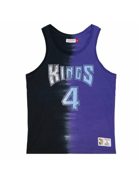 Koszulka mitchell & ness nba sacramento kings chris webber tie dye cotton tank - ttnk3206-skiyycwebkpr