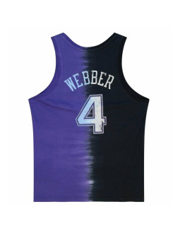 Koszulka mitchell & ness nba sacramento kings chris webber tie dye cotton tank - ttnk3206-skiyycwebkpr 2