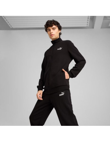 Dres męski puma ess sweat suit czarny 684848 01