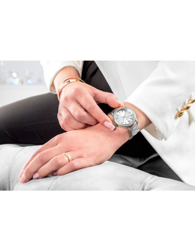 Zegarek damski giewont sapphire srebrny gw1140-b1