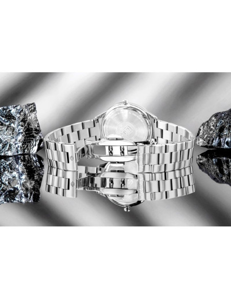 Zegarek damski giewont sapphire srebrny gw1140-b1