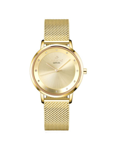 Zegarek damski giewont sapphire złoty gw4130-b2