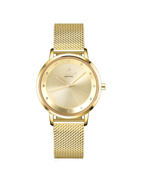 Zegarek damski giewont sapphire złoty gw4130-b2