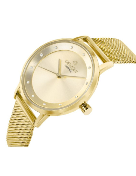 Zegarek damski giewont sapphire złoty gw4130-b2