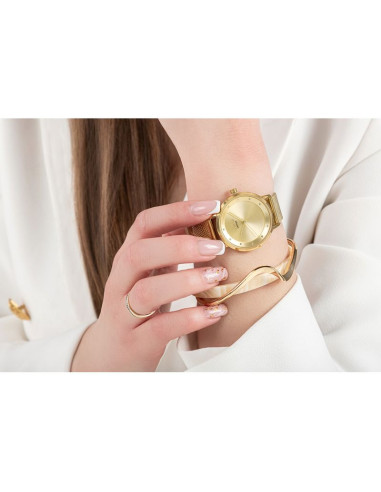 Zegarek damski giewont sapphire złoty gw4130-b2