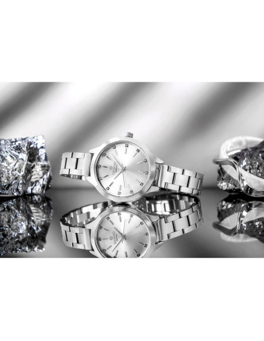 Zegarek damski giewont sapphire srebrny gw2720-b1