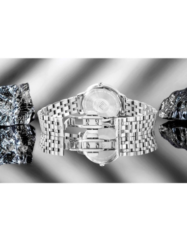 Zegarek damski giewont sapphire srebrny gw7370-b1