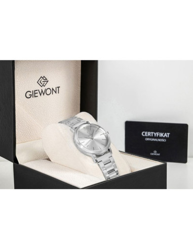 Zegarek damski giewont sapphire srebrny gw2360-b1