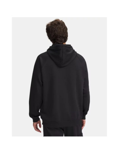 Bluza z kapturem under armour rival fleece logo hoodie - black/white