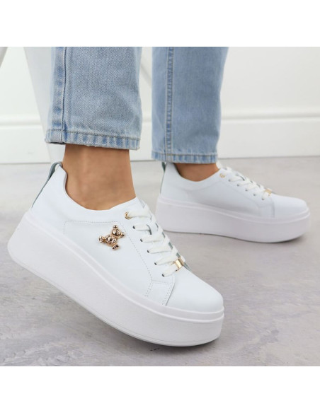 Półbuty na platformie filippo w paw5