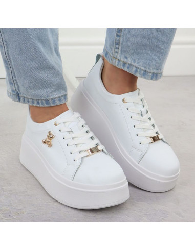 Półbuty na platformie filippo w paw5