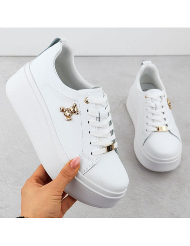 Półbuty na platformie filippo w paw5