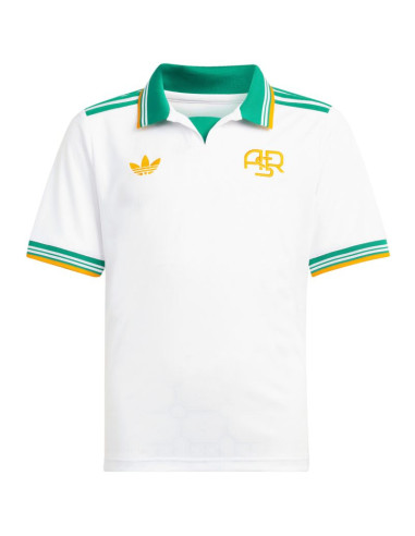 Koszulka dla dzieci adidas as roma 25/26 third biała jn9064