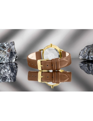 Zegarek damski giewont sapphire złoty gw4130-a2