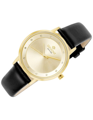 Zegarek damski giewont sapphire złoty gw4130-a3