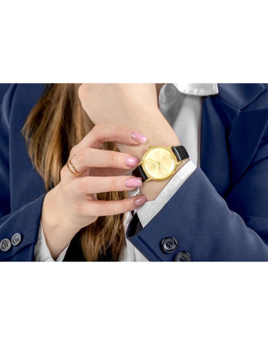 Zegarek damski giewont sapphire złoty gw4130-a3