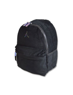 Plecak sportowy do szkoły air jordan corduroy girls mini backpack black - 2a0860-023
