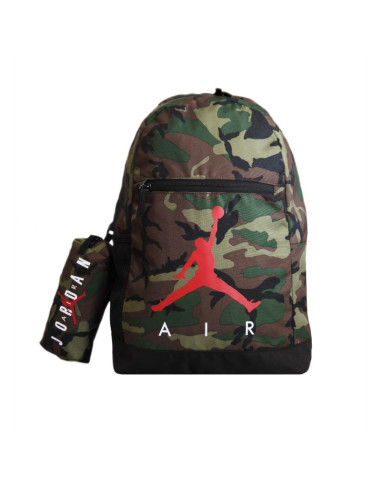 Plecak szkolny air jordan school pencil case backpack camo + piórnik - 9b0503-650