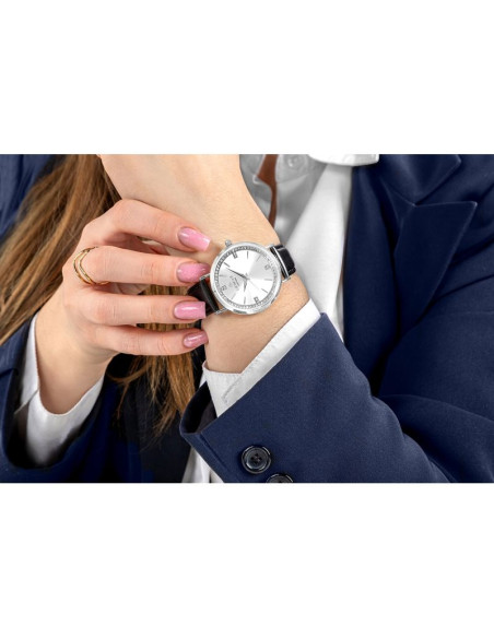 Zegarek damski giewont sapphire srebrny gw5390-a1