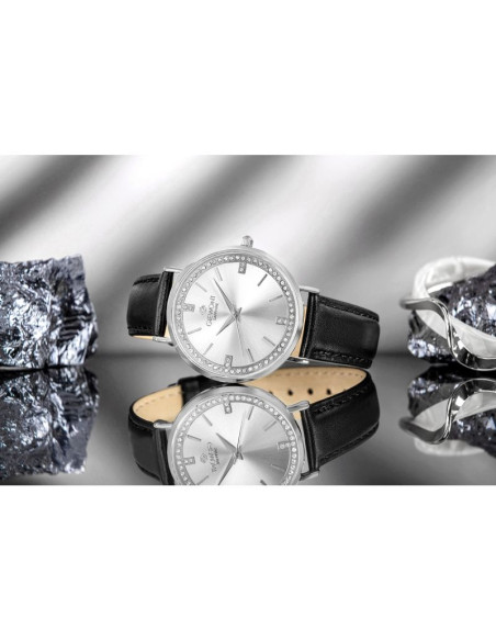 Zegarek damski giewont sapphire srebrny gw5390-a1