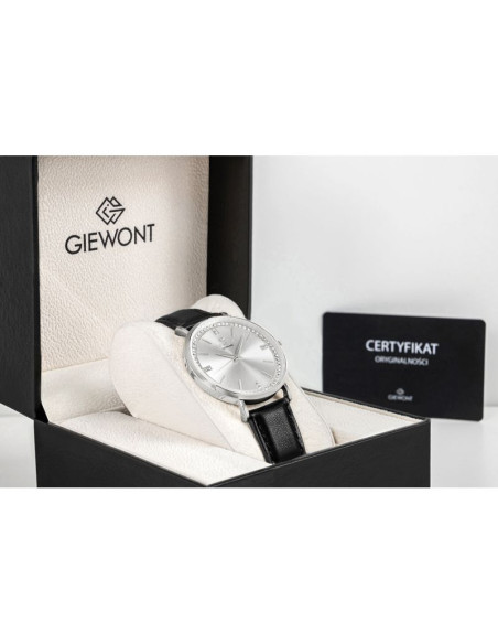 Zegarek damski giewont sapphire srebrny gw5390-a1