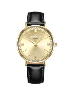 Zegarek damski giewont sapphire złoty gw5390-a2