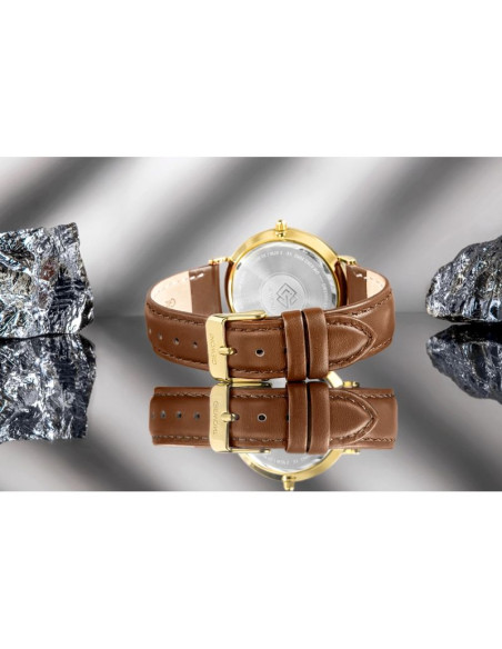 Zegarek damski giewont sapphire złoty gw5390-a3