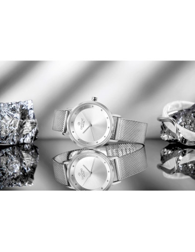 Zegarek damski giewont sapphire srebrny gw4130-b1