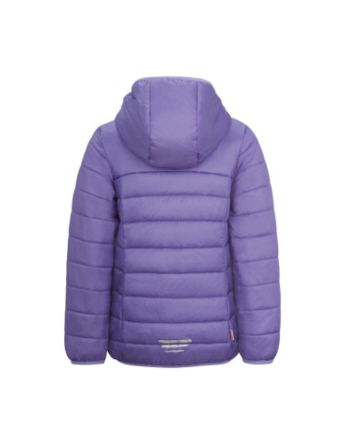 Kurtka ultralekka przejściowa dziecięca dla dziewczynki trollkids girls eikefjord jacket lilac/pistachio green (464-118)