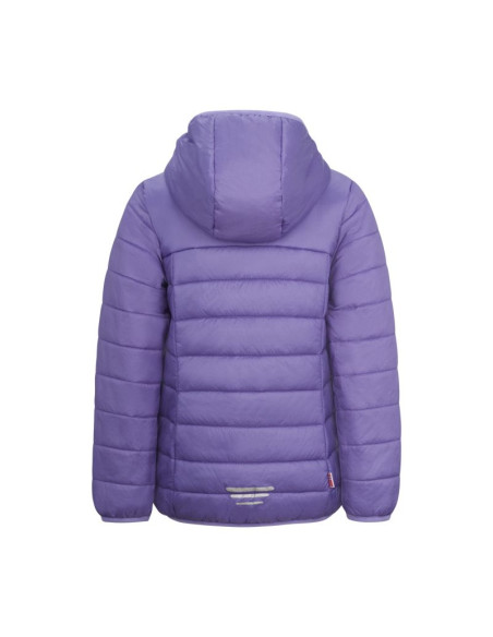 Kurtka ultralekka przejściowa dziecięca dla dziewczynki trollkids girls eikefjord jacket lilac/pistachio green (464-118)