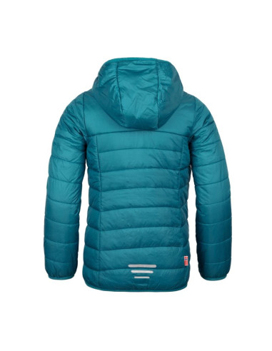 Kurtka ultralekka przejściowa dziecięca dla dziewczynki trollkids girls eikefjord jacket teal/mauve (464-334)
