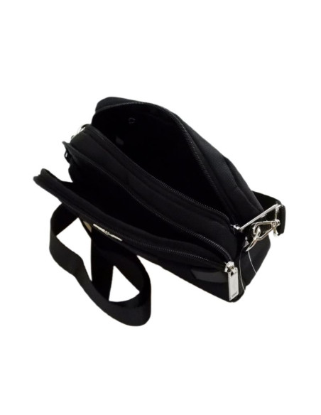 Męska saszetka torba na ramię aeronautica militare fly czarna - am-327