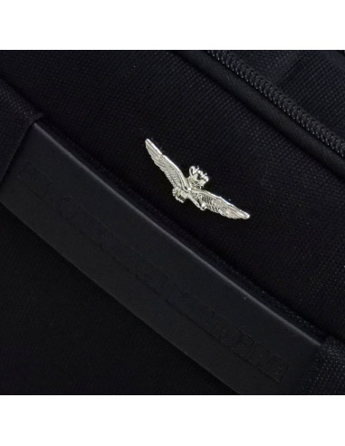 Męska saszetka torba na ramię aeronautica militare fly czarna - am-327