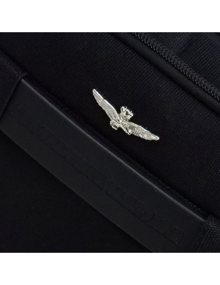 Męska saszetka torba na ramię aeronautica militare fly czarna - am-327