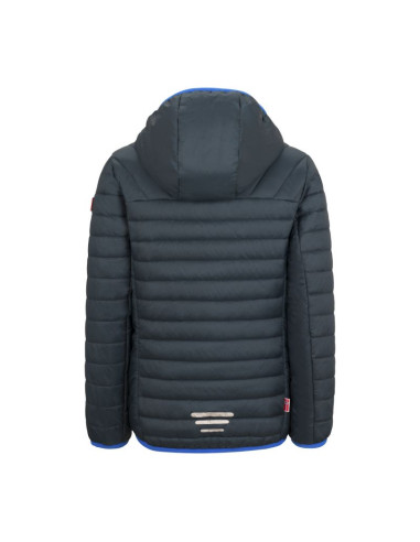 Kurtka ultralekka przejściowa dziecięca dla chłopca/dziewczynki trollkids kids eikefjord jacket dark navy/cobalt blue (463-110)