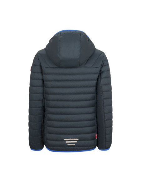 Kurtka ultralekka przejściowa dziecięca dla chłopca/dziewczynki trollkids kids eikefjord jacket dark navy/cobalt blue (463-110)