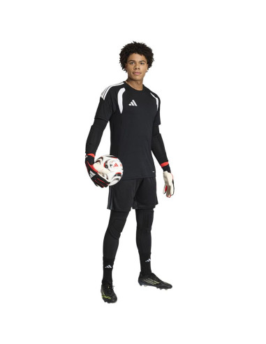 Legginsy bramkarskie męskie adidas padded goalkeeper baselayer long czarne jz9224