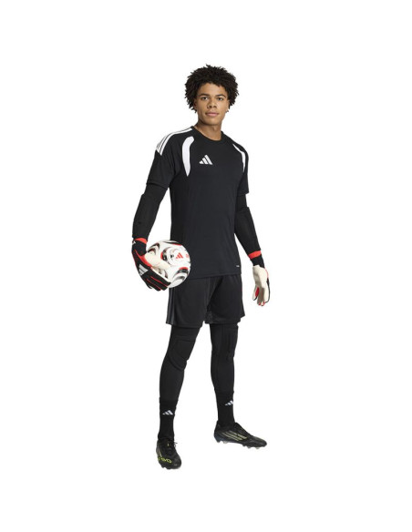 Legginsy bramkarskie męskie adidas padded goalkeeper baselayer long czarne jz9224