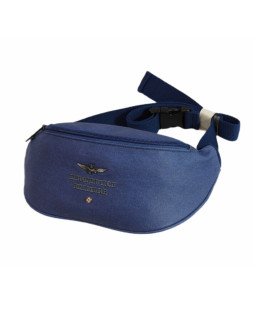 Saszetka nerka biodrowa aeronautica militare niebieska - am-330-navy
