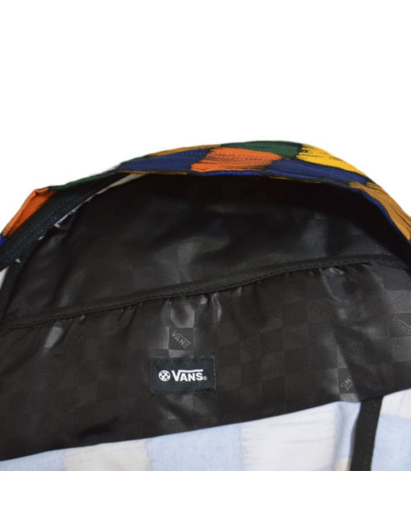 Plecak szkolny młodzieżowy vans old skool h2o kolorowy - vn0a5e2scas1