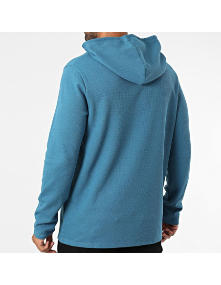 Boss nightwear waffle open blue (50535885-470)